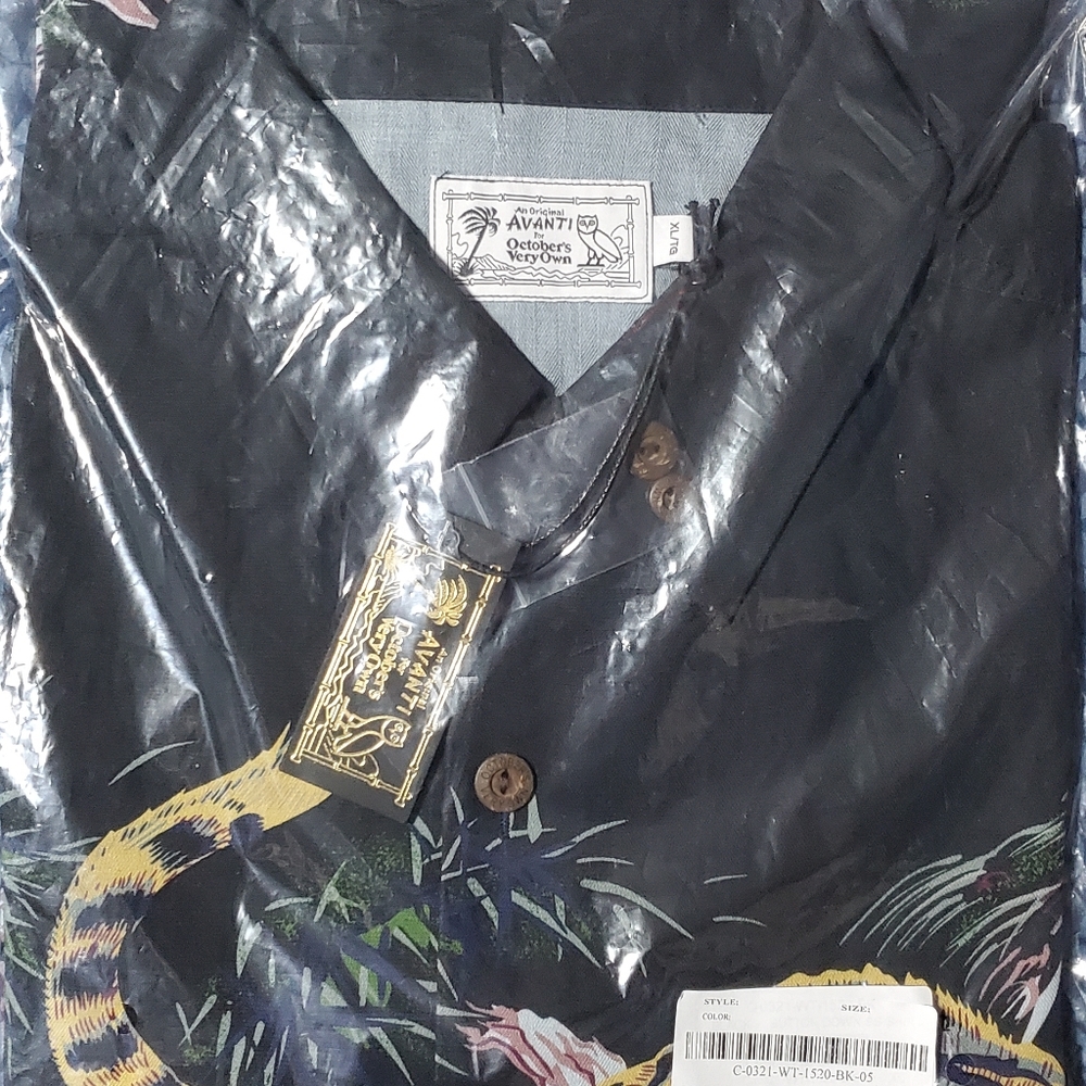 OVO X AVANTI SILK SHIRT